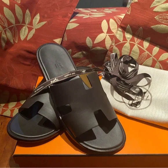 エルメス　ミュール Hermes | Shoes | Hermes Izmir Sandals Moka 42595 | Poshmark